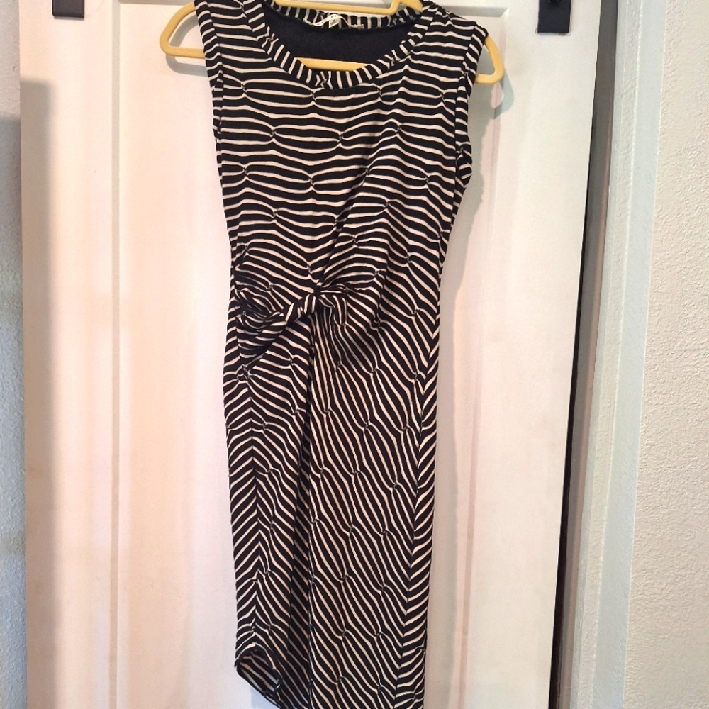 Max Studio Black and White Dress